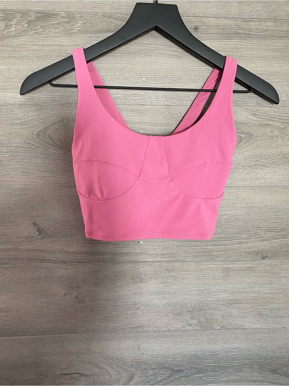 Lululemon Nulu Front-Darting Yoga Bra Pink Blossom